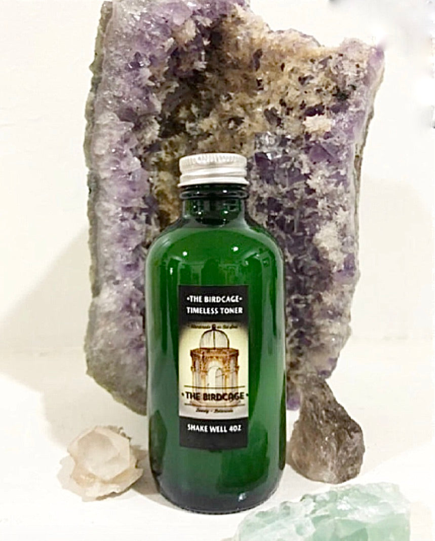 Timeless Toner ~ Jasmine Rice Water Toner w/Rosemary, Clary Sage, Rose & Apple Cider Vinegar with Natural Radish Root Preservative*