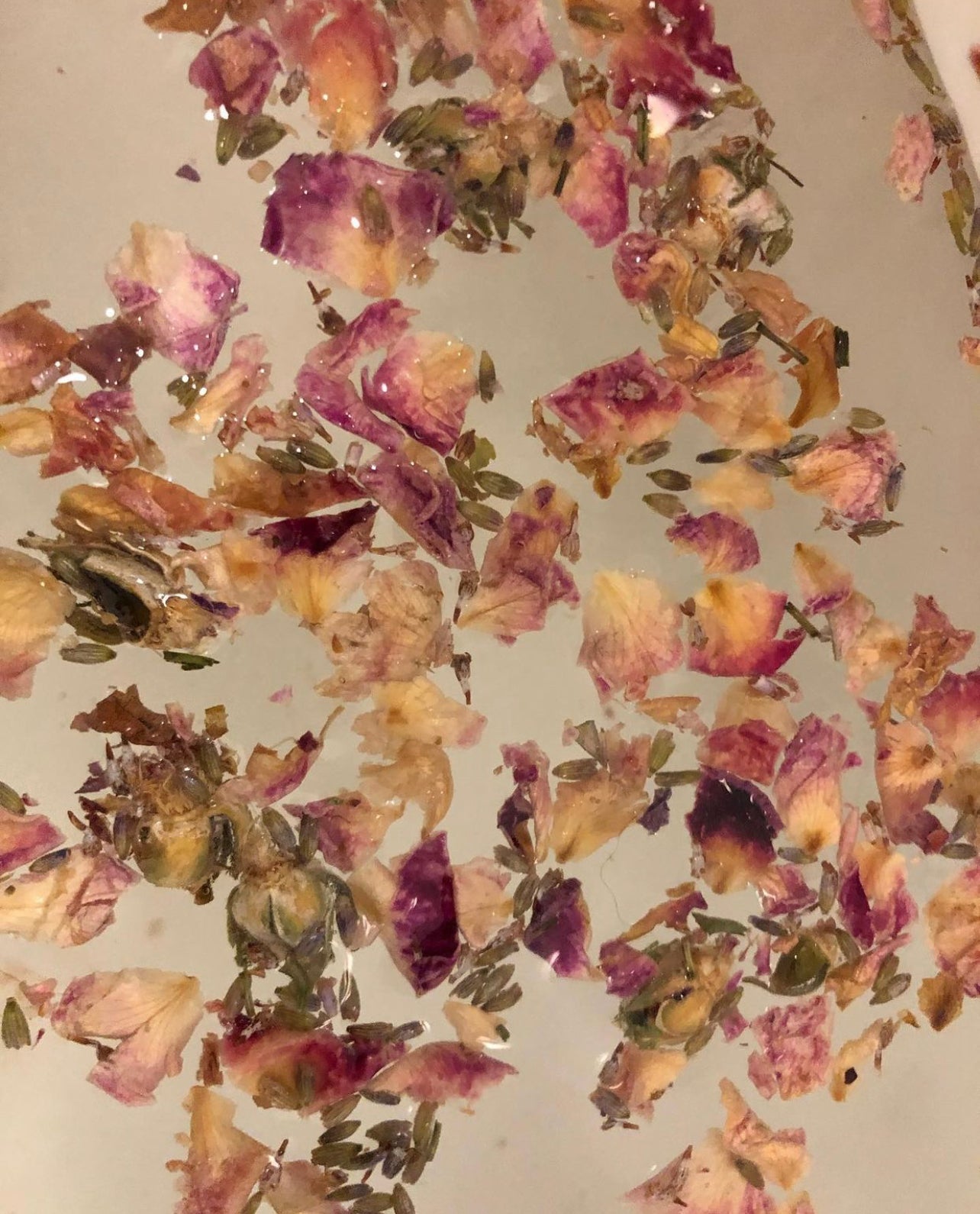 Victorian Rose ~ BATH SALTS & FLOWERS ~ Bathe like a Princess or Prince*