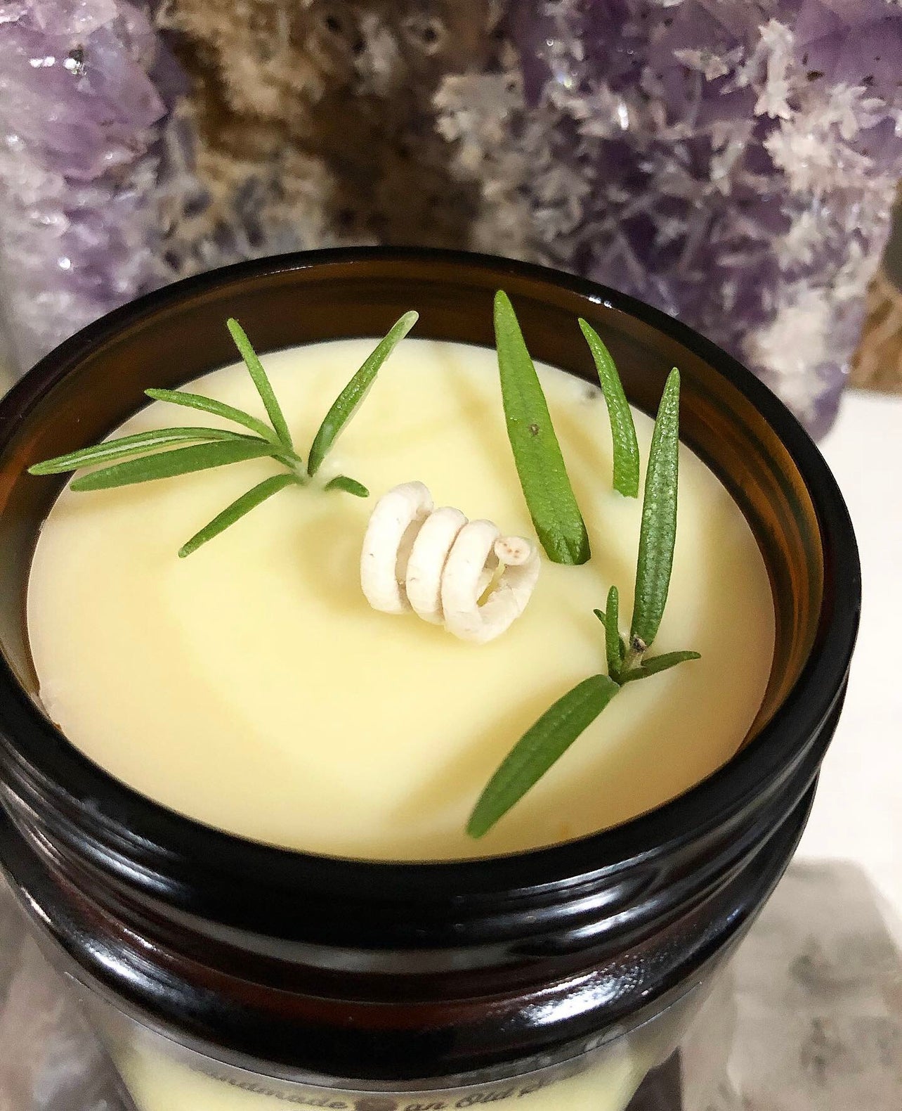 Vapor Rub* ~ Organic Wax Handmade Candle ~ (*smells like vapor rub*) Essential Oils ~ No perfumes ~ Congestion Aid Candle ~ Ideal Winter Candle or cold days*