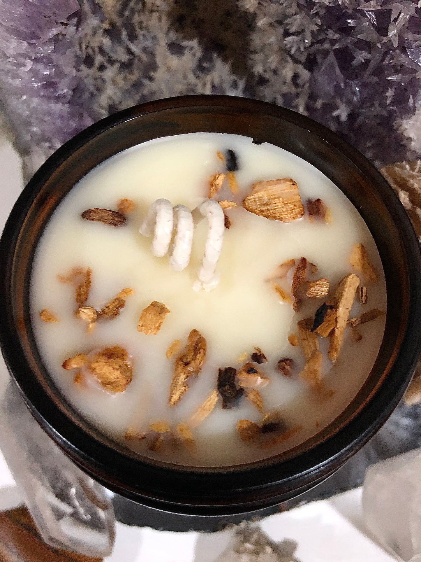 Palo Santo ~ The Holy Tree ~ Purifying Candle ~ All Natural ~ Hand poured candle ~ Soy Free ~ Chemical Free