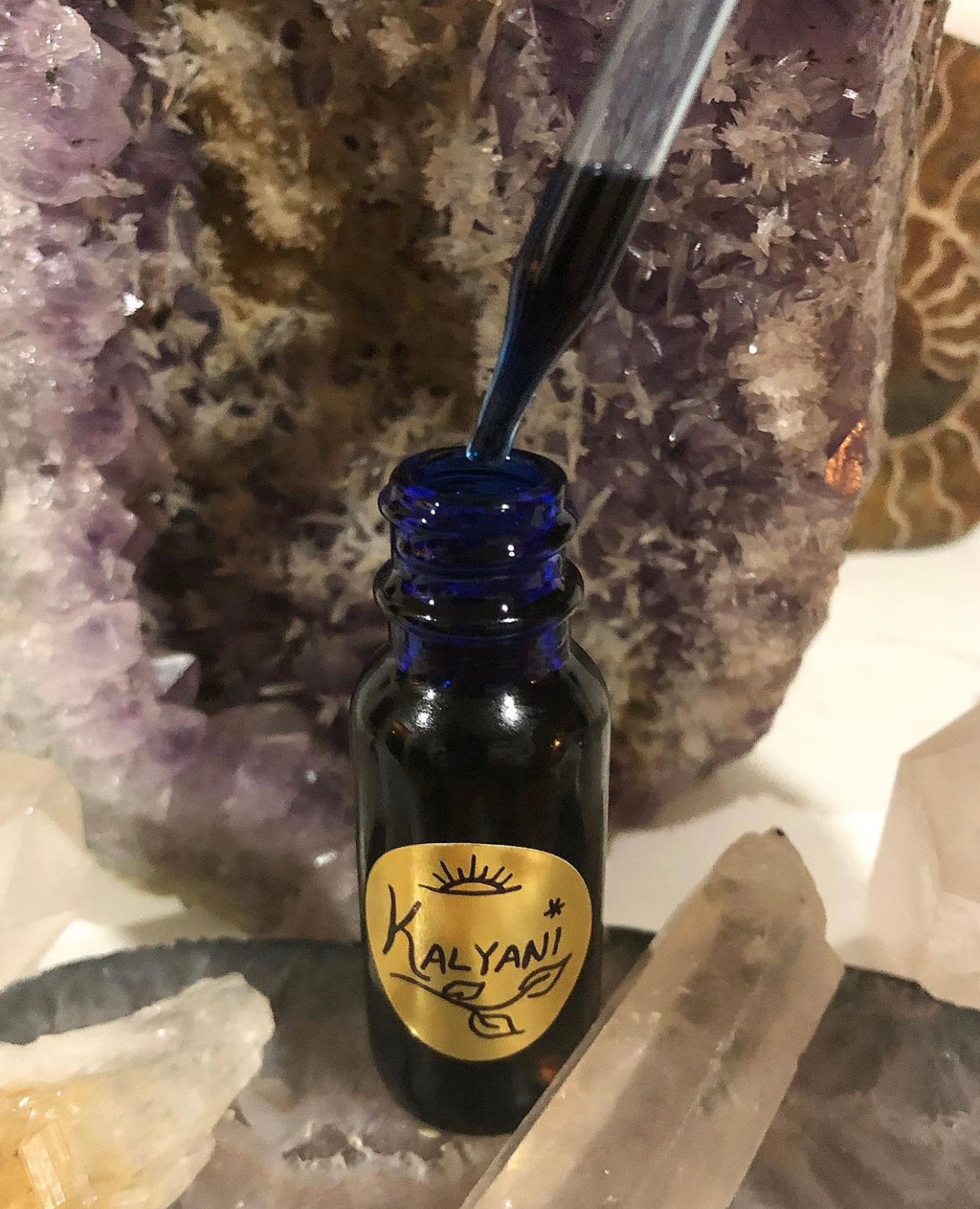 Kalyani Face Oil ~meaning “BEAUTIFUL” ~ anti-aging Luxury Essential Oils Face Oil for the Beautiful Goddesses within us*~ Blue Tansy ~Vegan