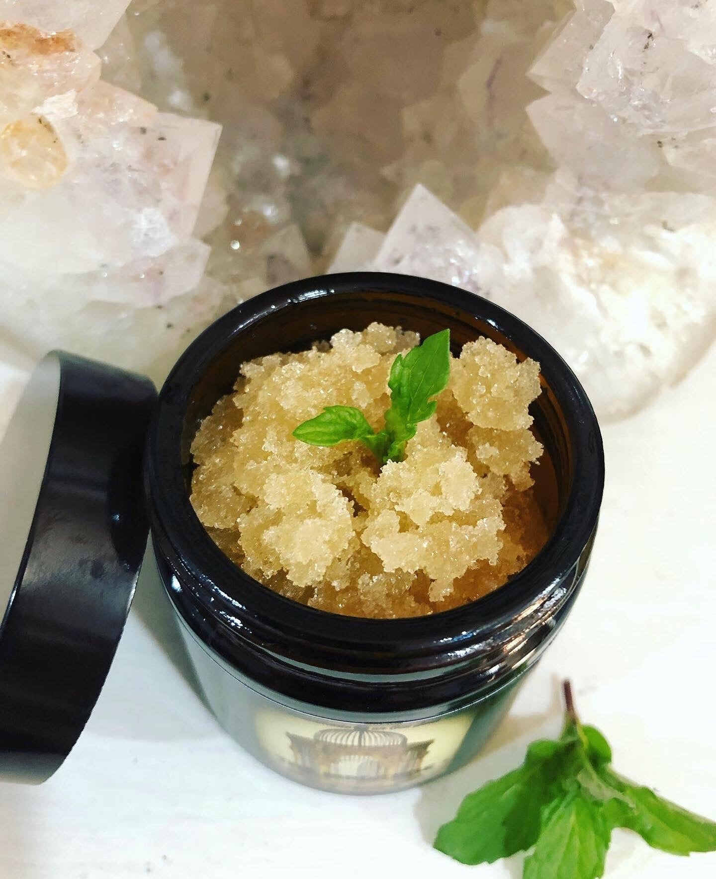 Organic Lip Scrub ~ All Natural infused with Essential Oils ~ for soft, supple, plump Lips*