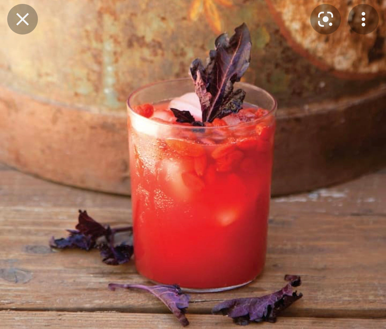 Organic Goji Berry Simple Syrup* ~ Superfood / Wolfberry ~ All Natural*