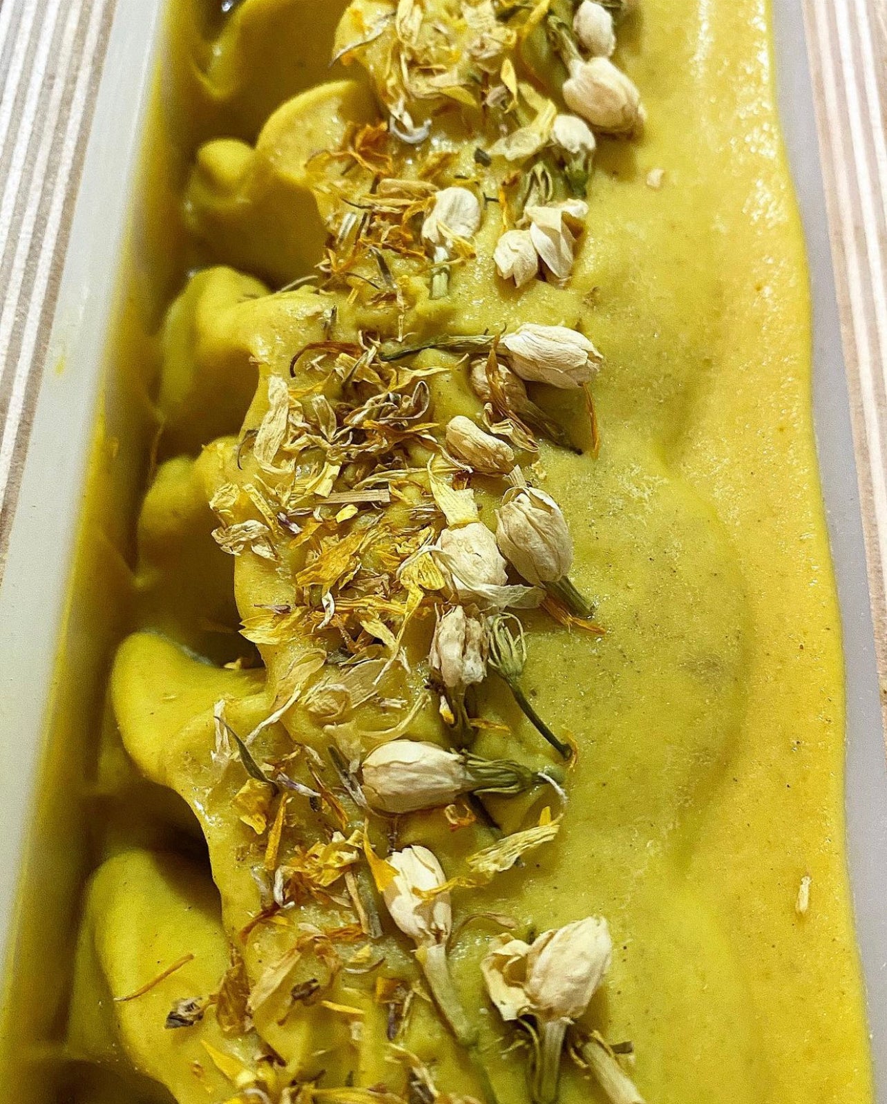 Clary Sage & Ripe Orange Handmade Soap ~ Pure Therapeutic Grade Essential Oils with Moroccan Rhassoul Clay w/ Safflower powder