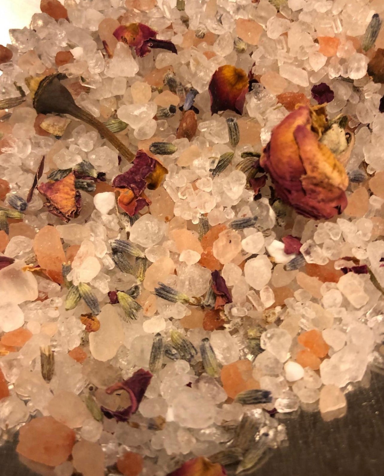 Victorian Rose ~ BATH SALTS & FLOWERS ~ Bathe like a Princess or Prince*