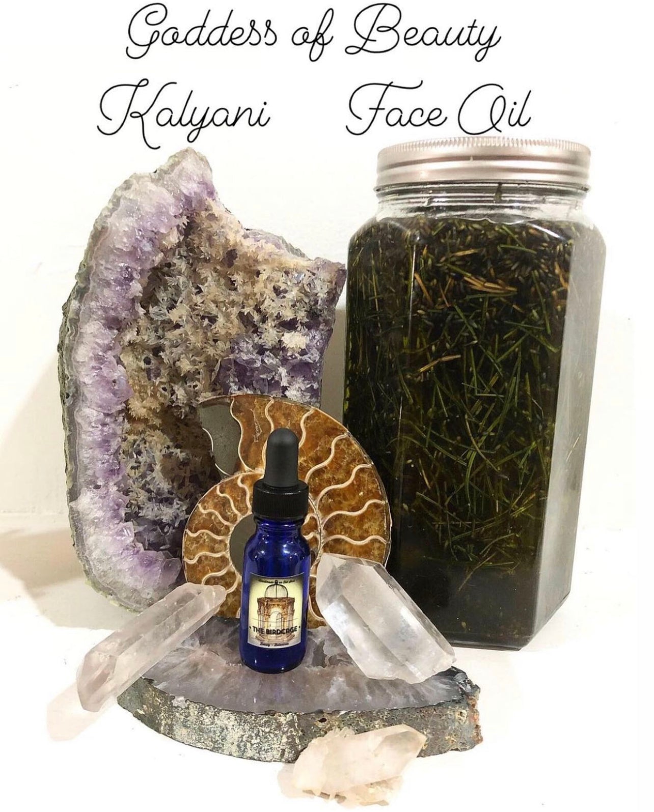 Kalyani Face Oil ~meaning “BEAUTIFUL” ~ anti-aging Luxury Essential Oils Face Oil for the Beautiful Goddesses within us*~ Blue Tansy ~Vegan