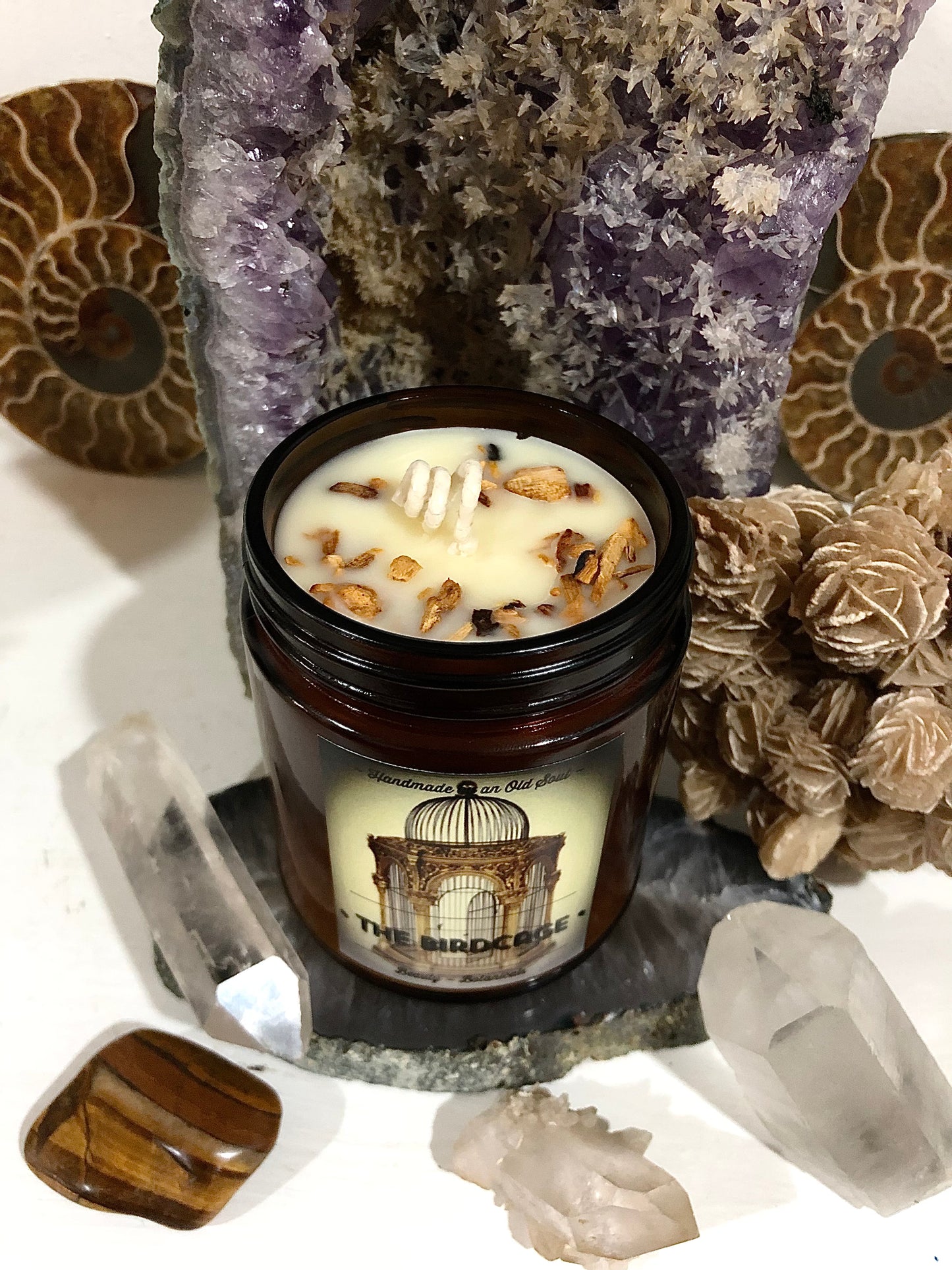 Palo Santo ~ The Holy Tree ~ Purifying Candle ~ All Natural ~ Hand poured candle ~ Soy Free ~ Chemical Free