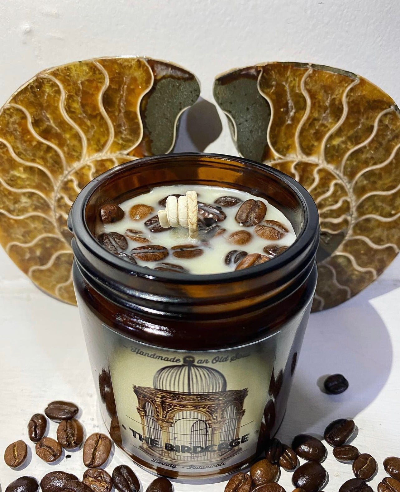 Ginger Spice Latte Candle ~ Essential Oils Only ~ All Natural ~ No Fragrances~ Chemical Free ~ Soy Free*