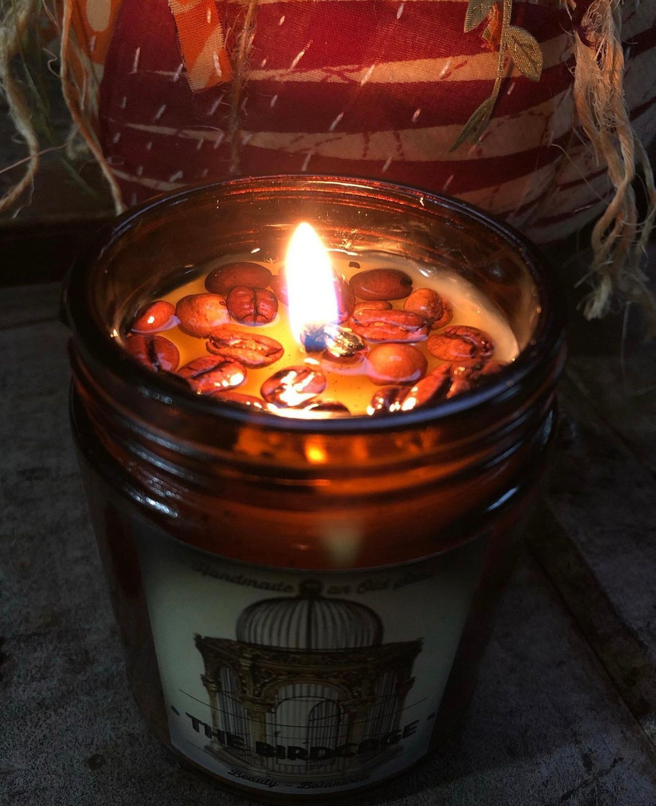 Ginger Spice Latte Candle ~ Essential Oils Only ~ All Natural ~ No Fragrances~ Chemical Free ~ Soy Free*