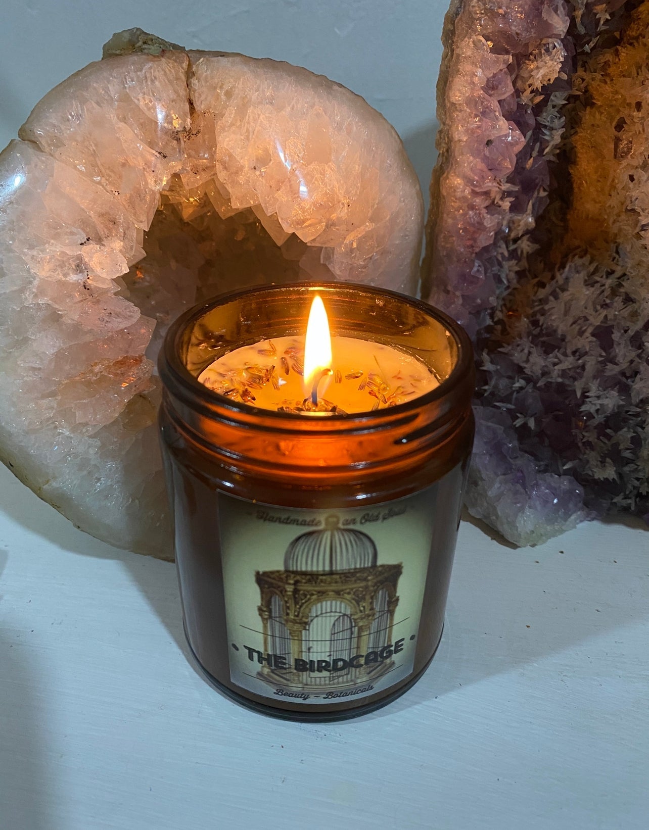 Citronella & Geranium ~ Mosquito Season* Outdoor Candle ~ Hand Poured ~ Essential Oils ~ Soy Free ~ No Perfumes ~Handmade by an Old Soul~ *