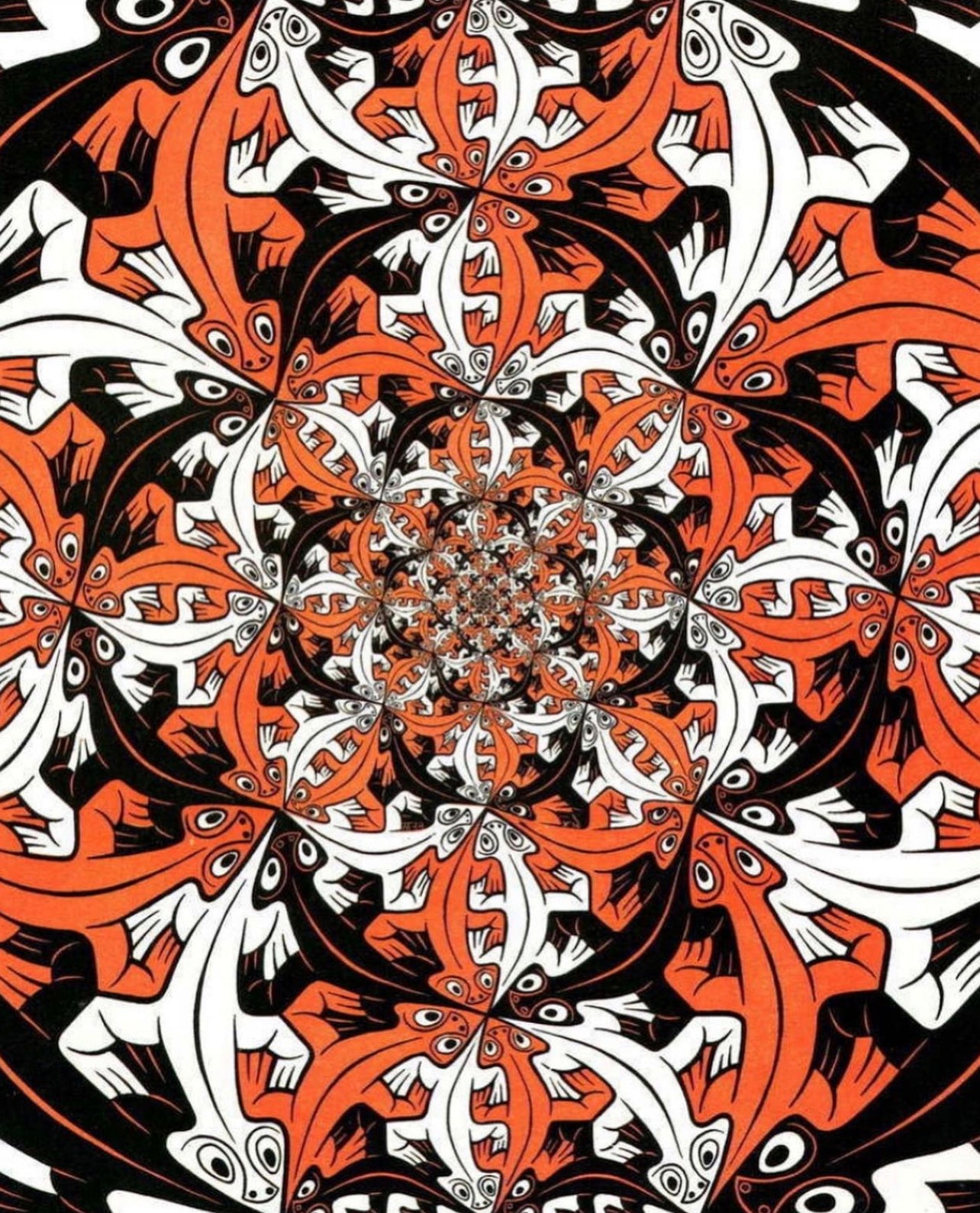 Escher Vessels" ~ Dexter & Deana ~ Geometric Black or White Gloss vessels w/ Gold trim ~ 16oz ~ Essential Oil Candle ~ Palm +Soy FREE*