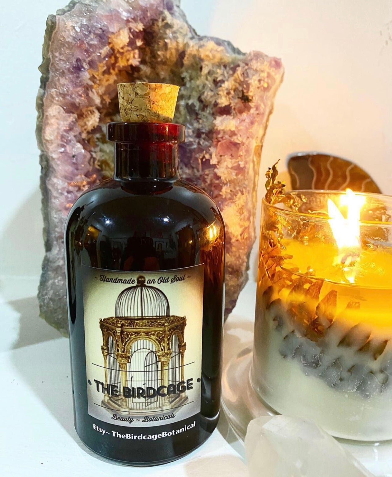 Organic Elderberry Syrup * w/ Fresh Mandarins, Organic Cinnamon & Organic Raw Local Honey