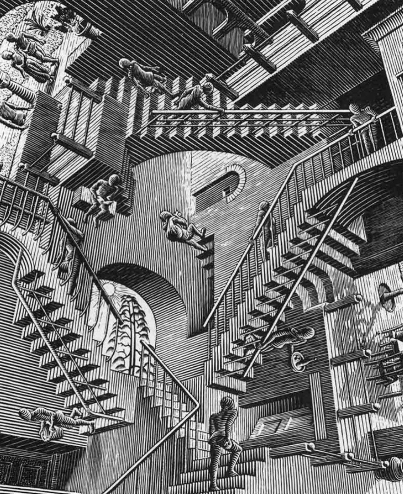 Escher Vessels" ~ Dexter & Deana ~ Geometric Black or White Gloss vessels w/ Gold trim ~ 16oz ~ Essential Oil Candle ~ Palm +Soy FREE*