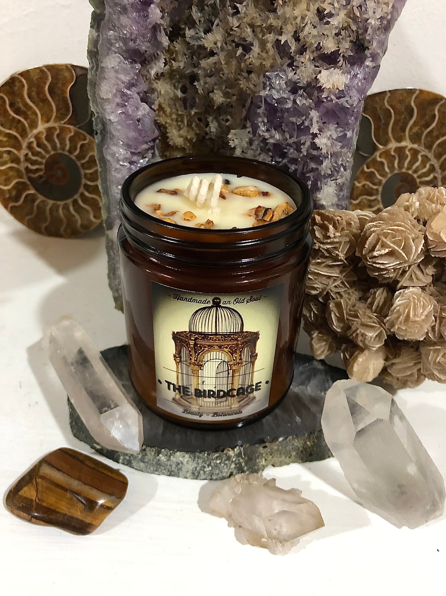 Palo Santo ~ The Holy Tree ~ Purifying Candle ~ All Natural ~ Hand poured candle ~ Soy Free ~ Chemical Free