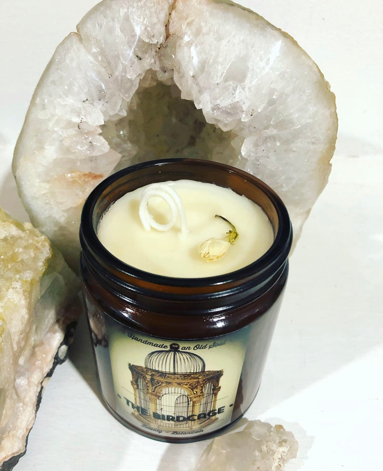 Ylang Ylang Essential Oil Organic Beeswax Handmade Candle ~ No Perfumes ~ 9oz ~Handmade by an Old Soul~**