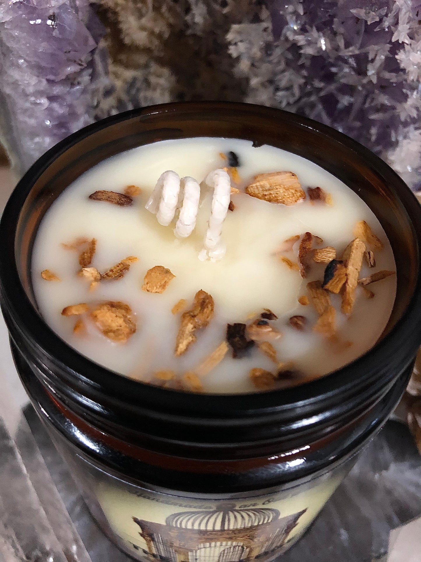 Palo Santo ~ The Holy Tree ~ Purifying Candle ~ All Natural ~ Hand poured candle ~ Soy Free ~ Chemical Free