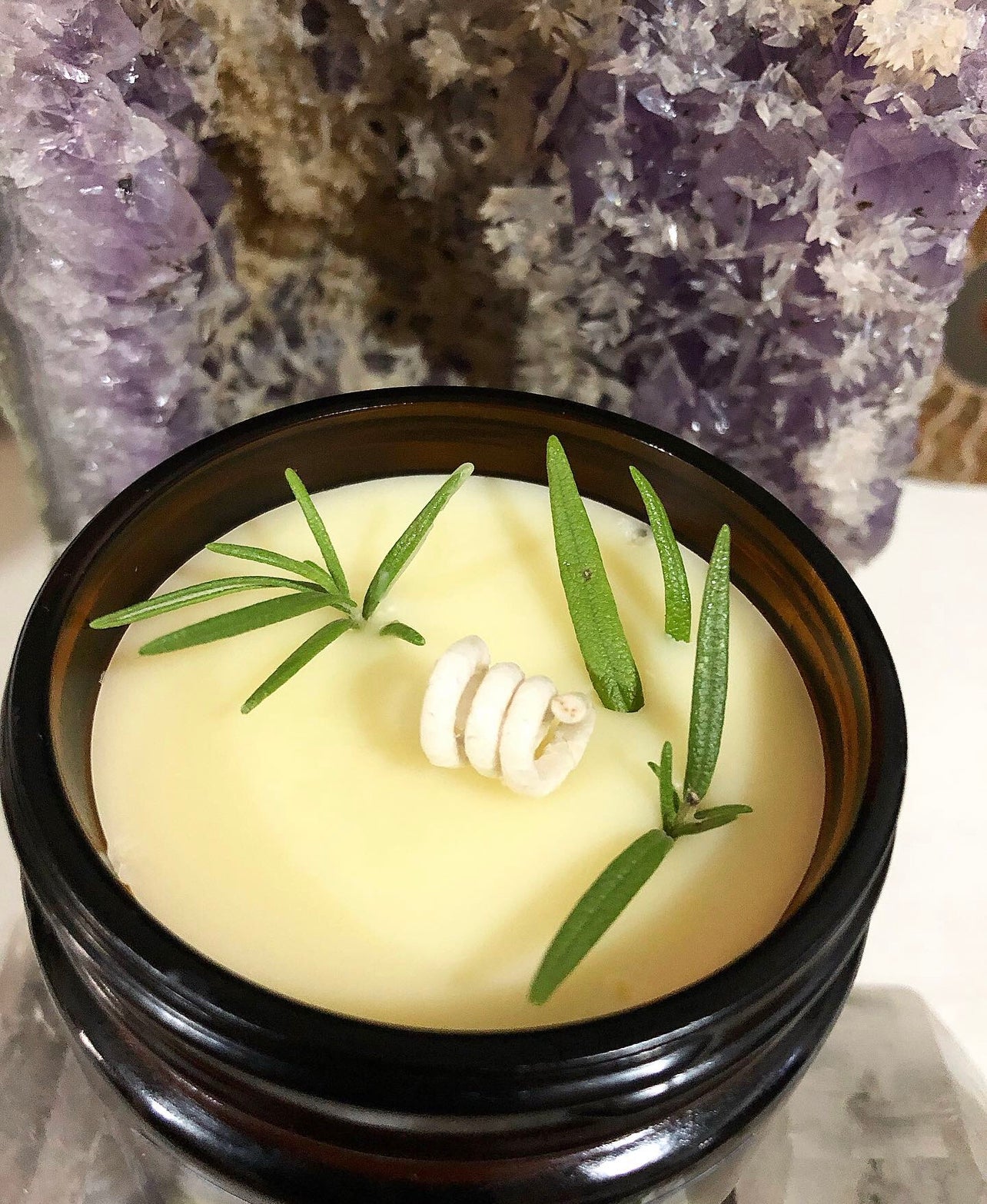 Vapor Rub* ~ Organic Wax Handmade Candle ~ (*smells like vapor rub*) Essential Oils ~ No perfumes ~ Congestion Aid Candle ~ Ideal Winter Candle or cold days*