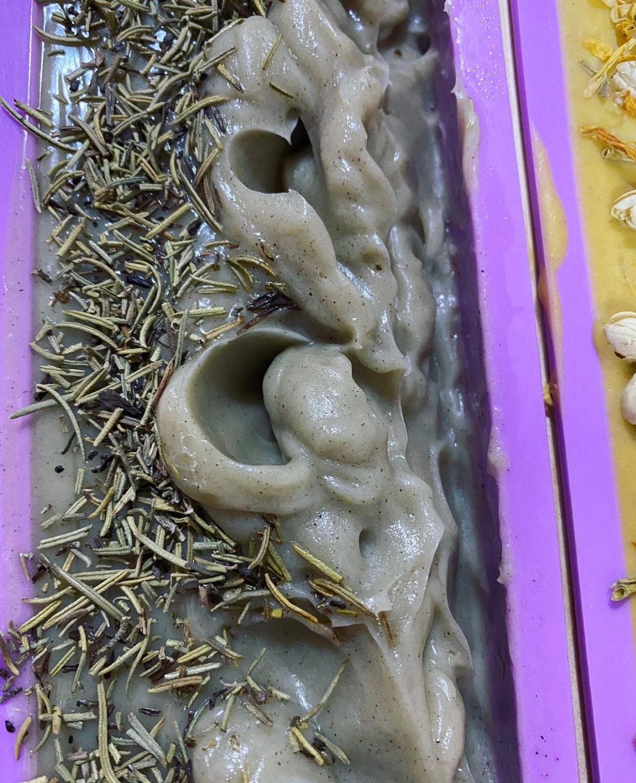 Clary Sage Handmade Soap ~ Pure Therapeutic Grade Essential Oils with Moroccan Rhassoul Clay w/ Black Walnut Powder