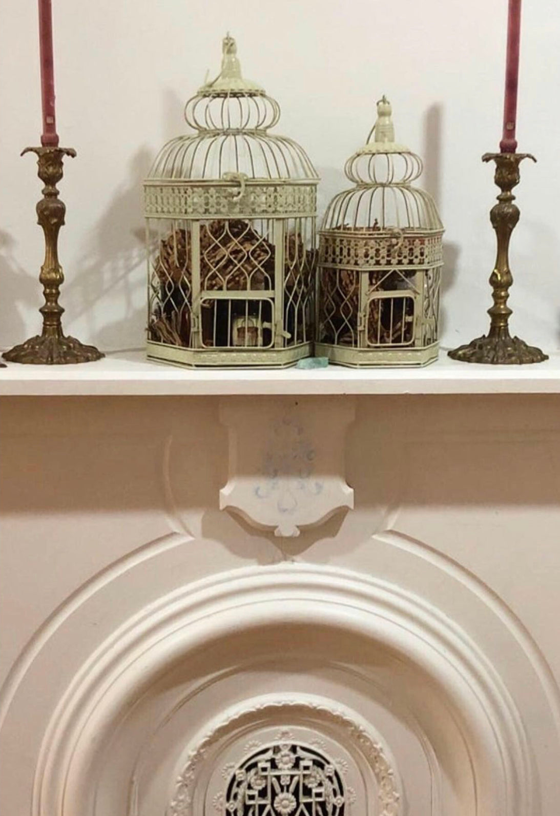 Birdcage Candle Holders ~ Comes with one candle of choice ~ or personalized Gift Cages w/ various items*Shipping Varies ~ please message