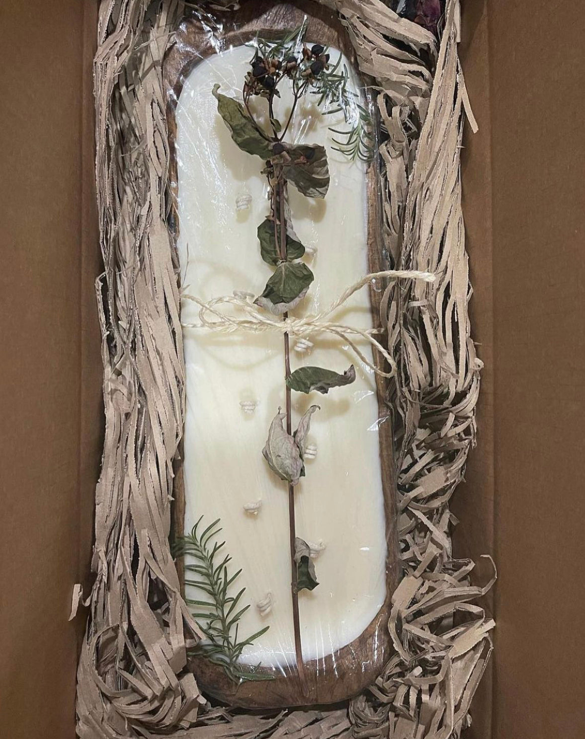 Baguette Bowl Candle ~ 7 wick candle ~ Dough Bowl Candle ~ Bread Bowl Candle ~ Rustic Candle ~ Essential Oils ~ Soy Free*