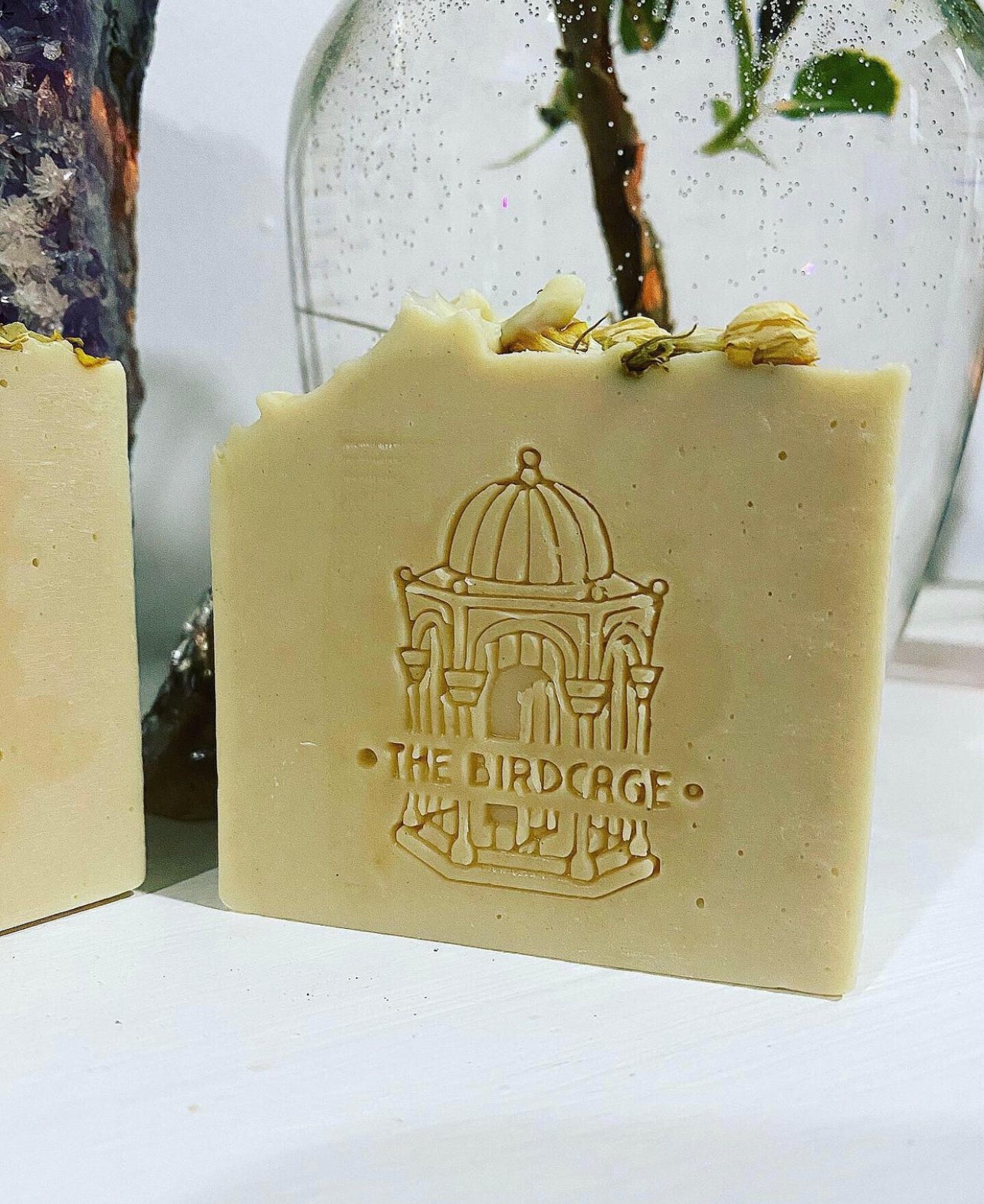 Litsea Cubeba Handmade Soap ~ Vegan ~ All Natural ~ w/ French Green Clay, Organic Safflower powder ~ Palm Oil Free*