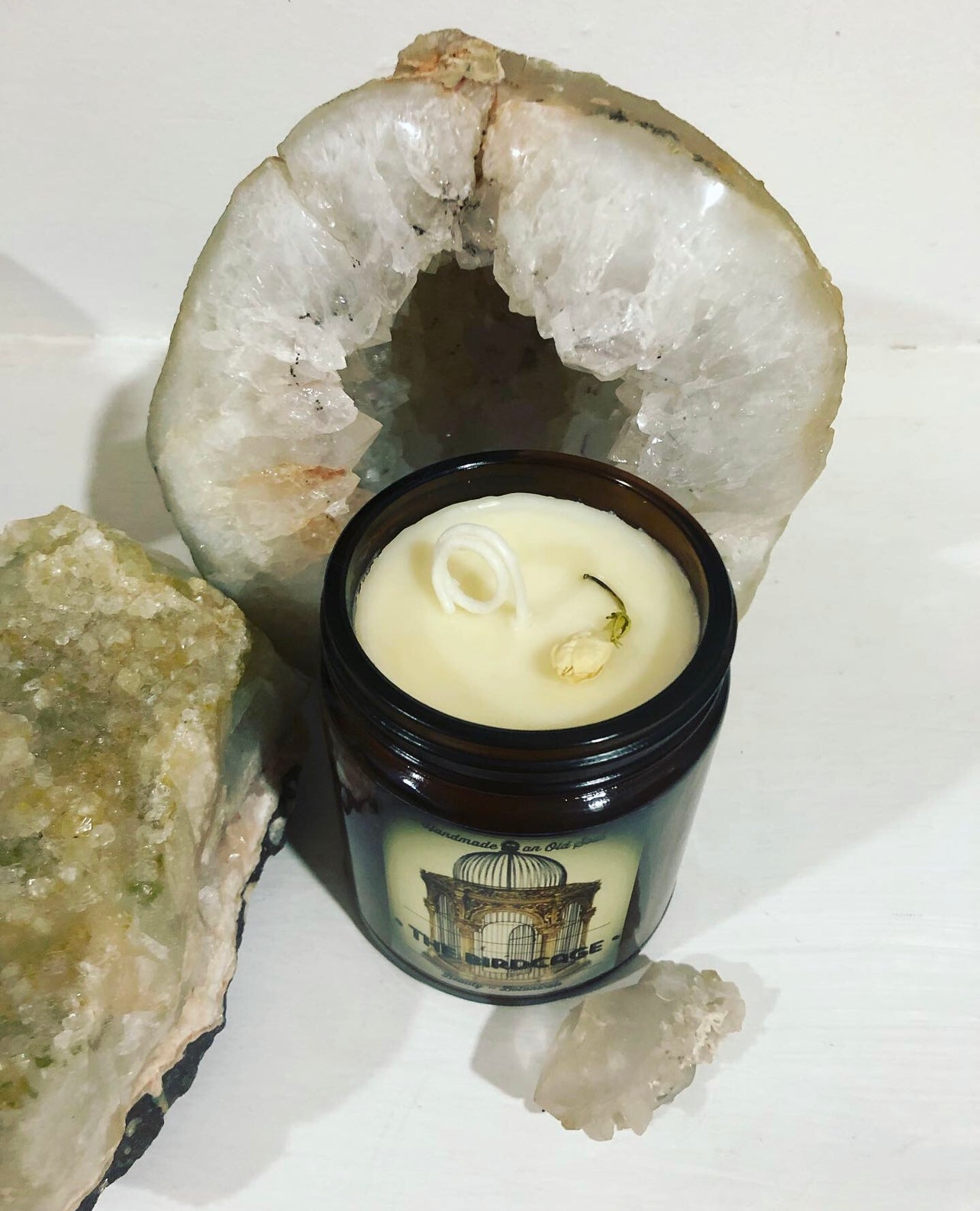 Ylang Ylang Essential Oil Organic Beeswax Handmade Candle ~ No Perfumes ~ 9oz ~Handmade by an Old Soul~**