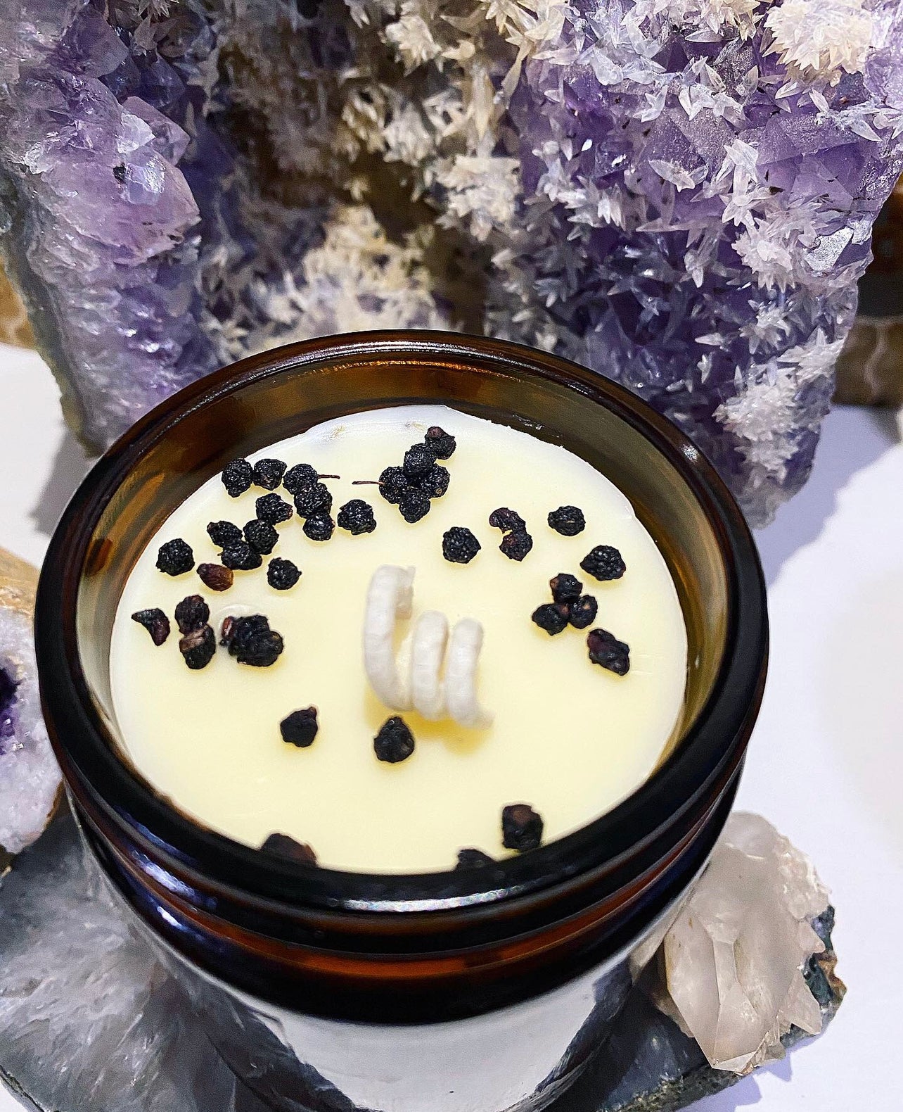 4 THIEVES oil blend * ~ with Organic Elderberries ~ Immunity Boost Candle~ Immune Defense ~Essential Oils ~All Natural ~ Soy Free*