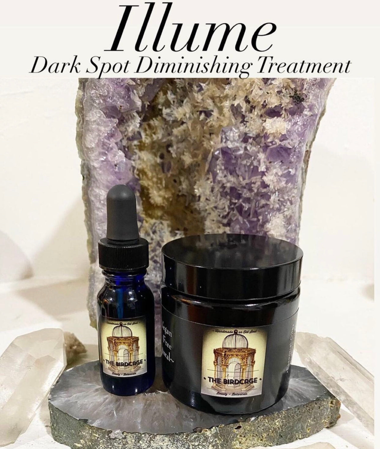 Illume* Serum & Scrub ~ Dark Spot Diminishing Treatment ~ Essential Oils ~ All Natural ~ Mother Nature's Dark Spot Treatment