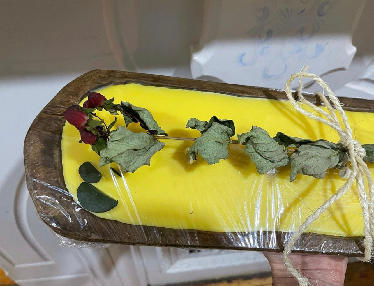 Baguette Bowl Candle ~ 7 wick candle ~ Dough Bowl Candle ~ Bread Bowl Candle ~ Rustic Candle ~ Essential Oils ~ Soy Free*