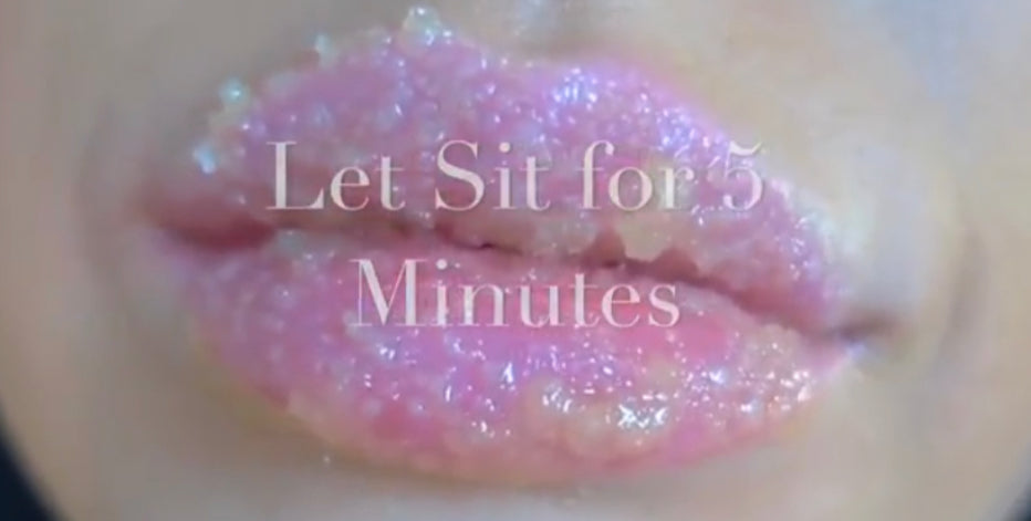 Organic Lip Scrub ~ All Natural infused with Essential Oils ~ for soft, supple, plump Lips*