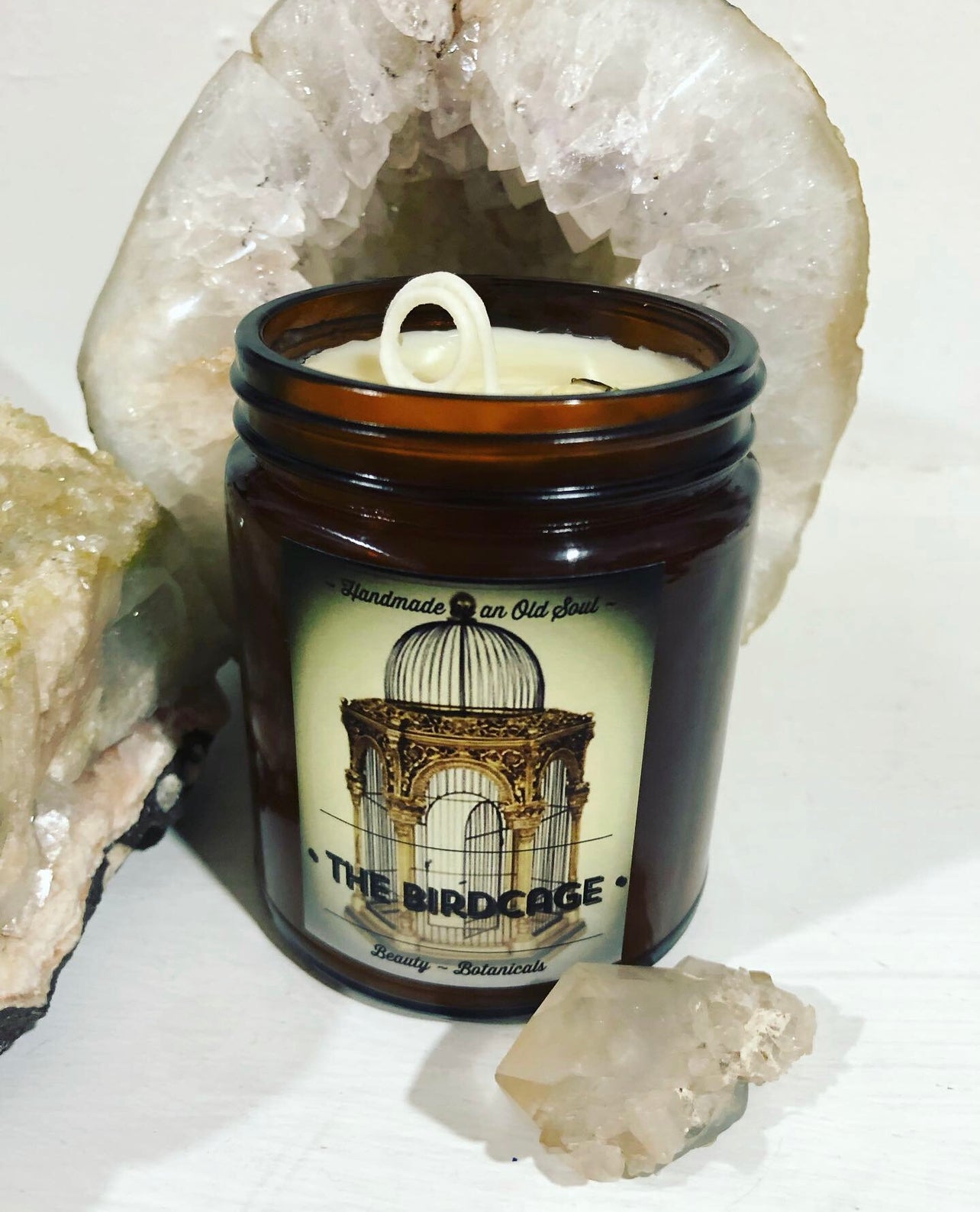 Ylang Ylang Essential Oil Organic Beeswax Handmade Candle ~ No Perfumes ~ 9oz ~Handmade by an Old Soul~**