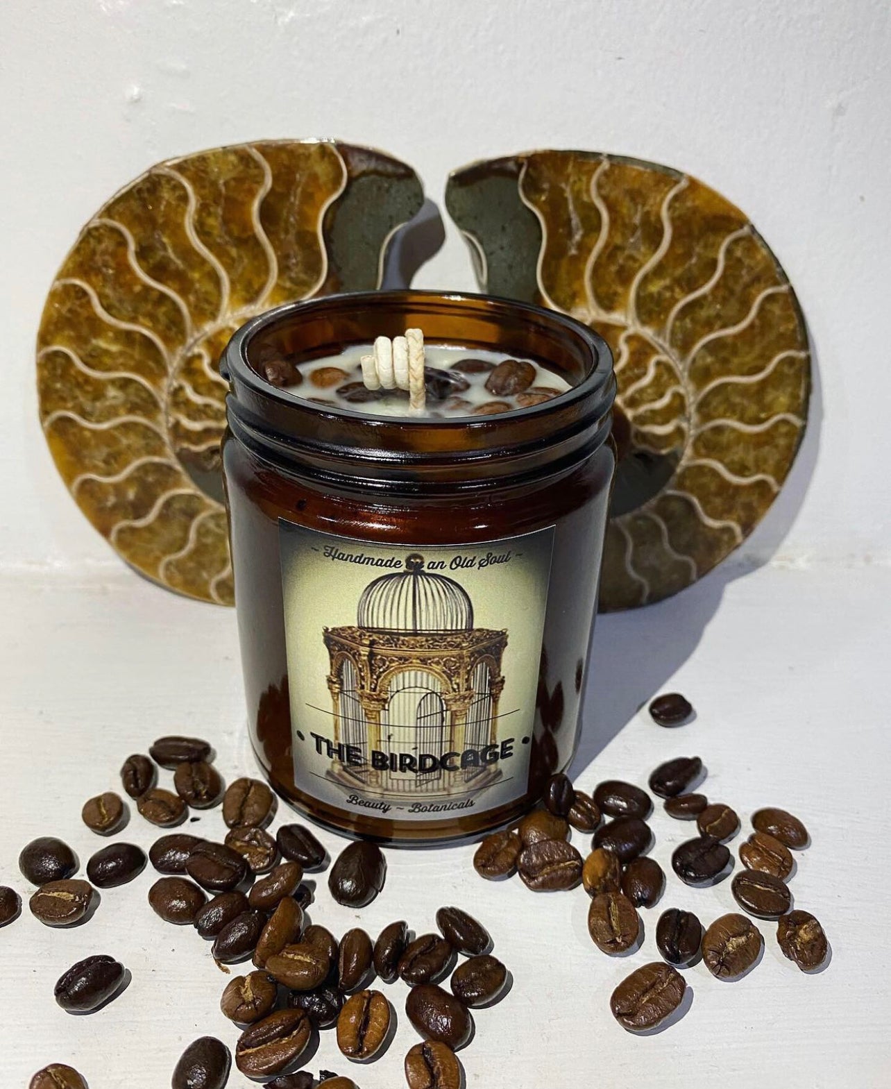 Ginger Spice Latte Candle ~ Essential Oils Only ~ All Natural ~ No Fragrances~ Chemical Free ~ Soy Free*