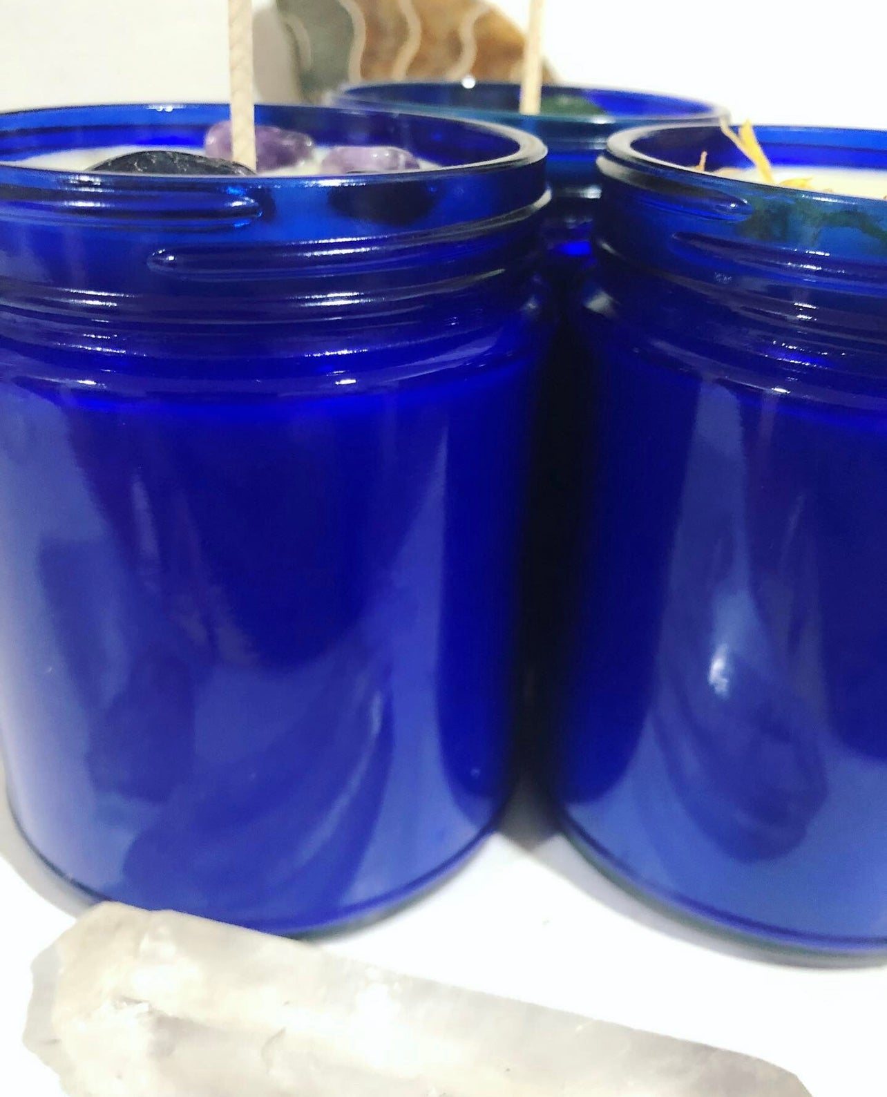 Vapor Rub* ~ Organic Wax Handmade Candle ~ (*smells like vapor rub*) Essential Oils ~ No perfumes ~ Congestion Aid Candle ~ Ideal Winter Candle or cold days*