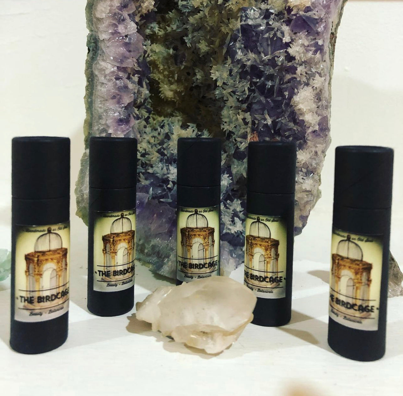 Organic Lip Balm ~ Tangerine / Helichrysum Essential Oils & Organic Raw Honey ~ All Natural