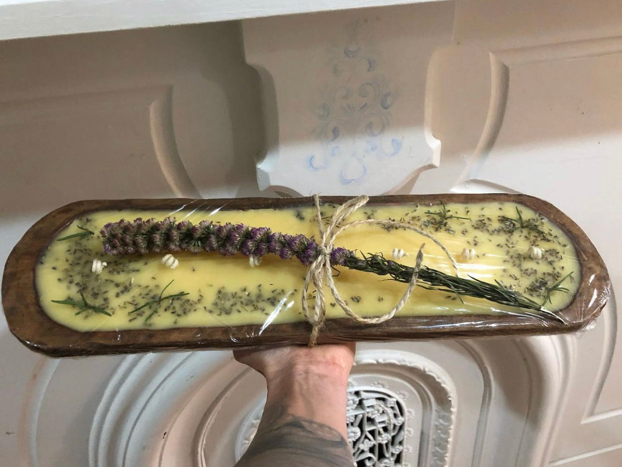 Baguette Bowl Candle ~ 7 wick candle ~ Dough Bowl Candle ~ Bread Bowl Candle ~ Rustic Candle ~ Essential Oils ~ Soy Free*