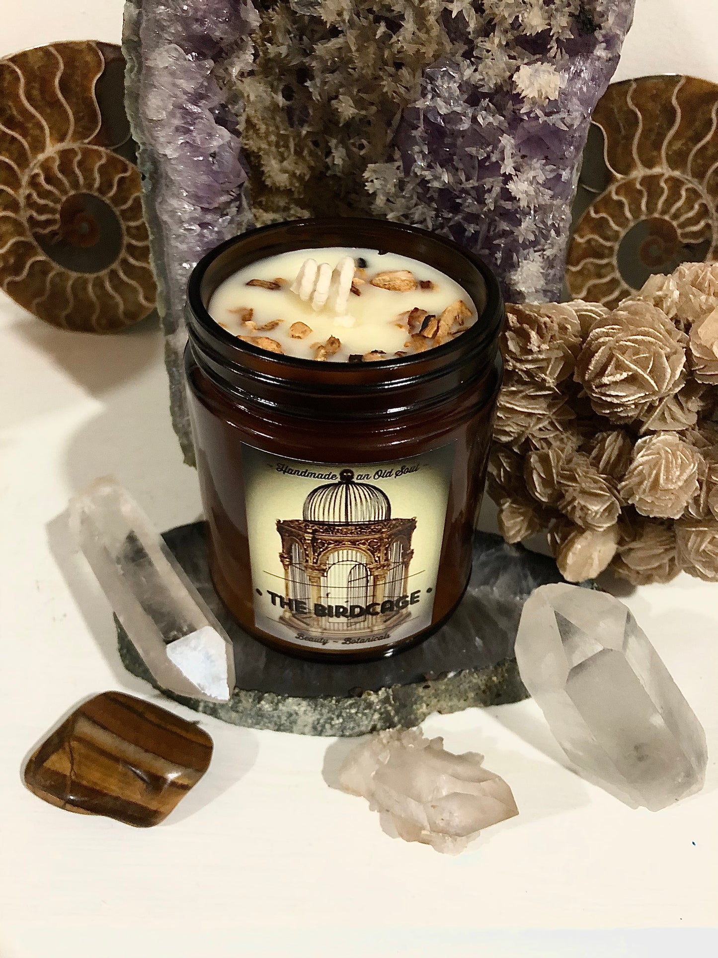 Palo Santo ~ The Holy Tree ~ Purifying Candle ~ All Natural ~ Hand poured candle ~ Soy Free ~ Chemical Free