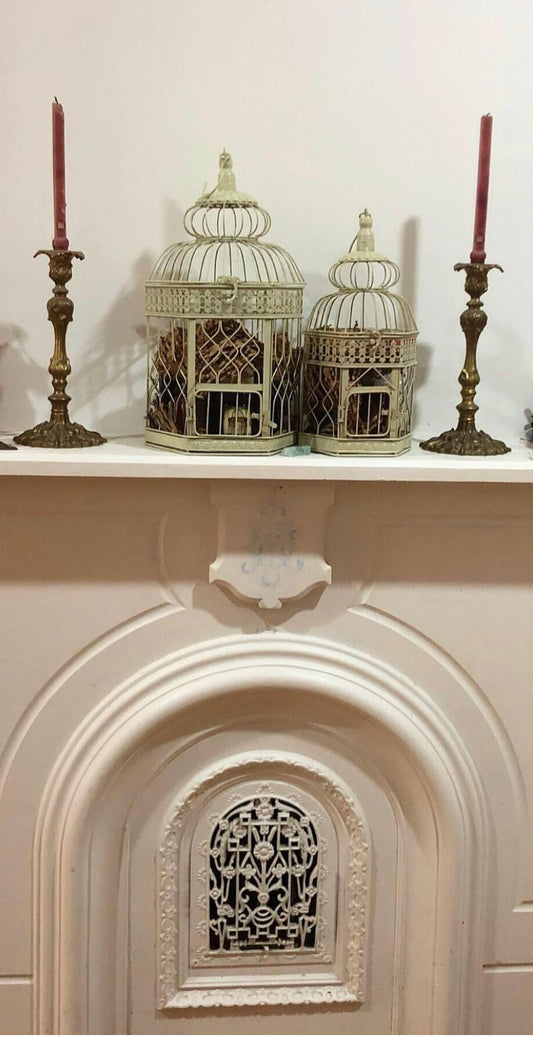 Birdcage Candle Holders ~ Comes with one candle of choice ~ or personalized Gift Cages w/ various items*Shipping Varies ~ please message