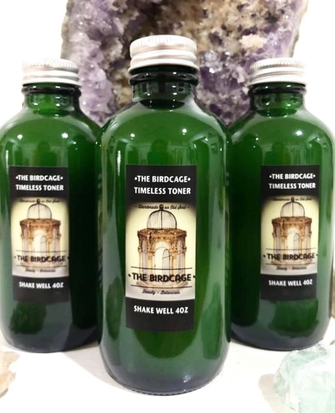 Timeless Toner ~ Jasmine Rice Water Toner w/Rosemary, Clary Sage, Rose & Apple Cider Vinegar with Natural Radish Root Preservative*