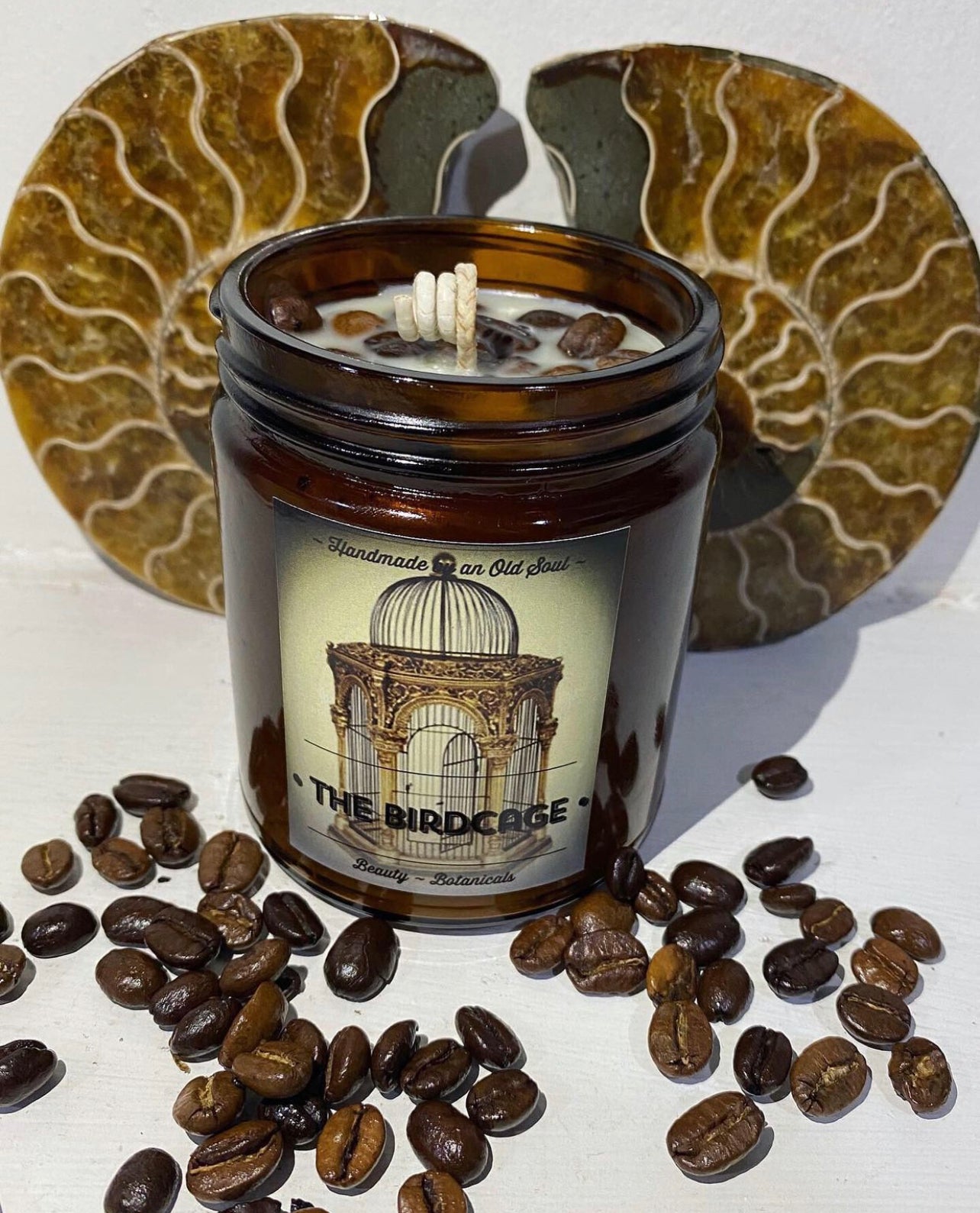 Ginger Spice Latte Candle ~ Essential Oils Only ~ All Natural ~ No Fragrances~ Chemical Free ~ Soy Free*