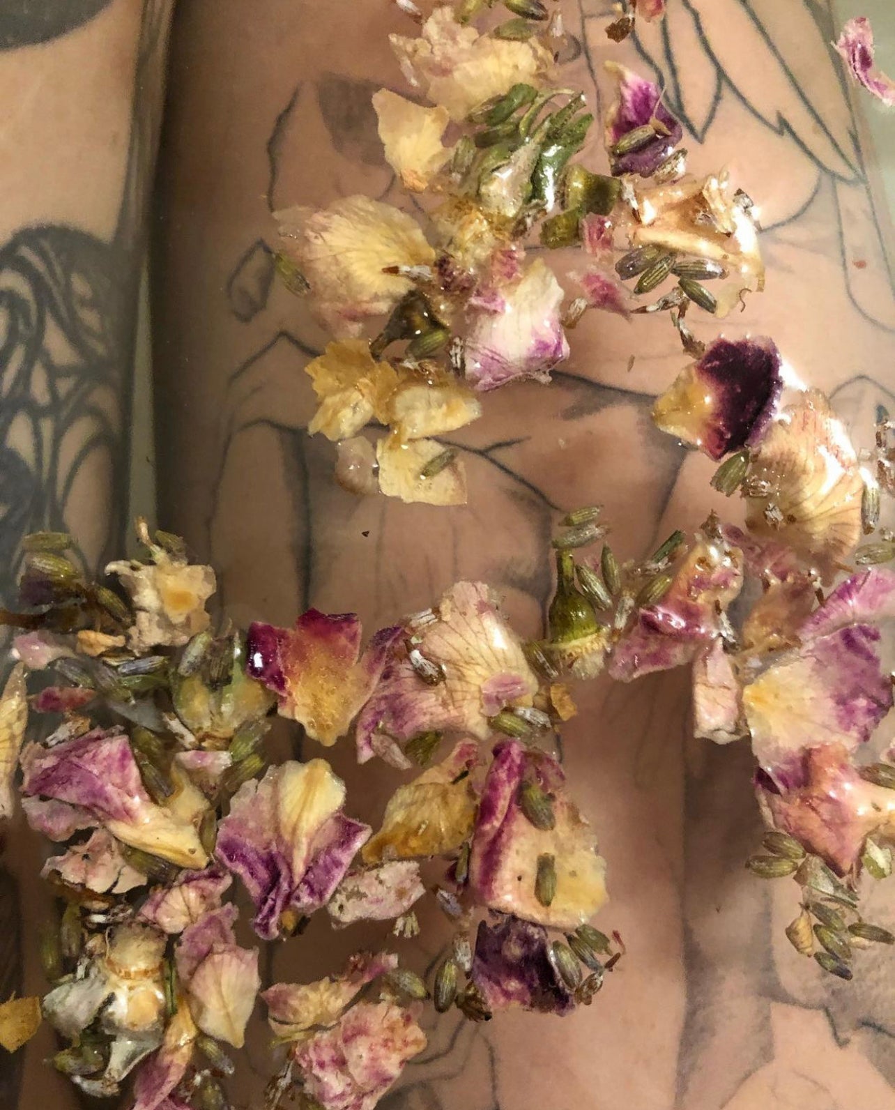 Victorian Rose ~ BATH SALTS & FLOWERS ~ Bathe like a Princess or Prince*