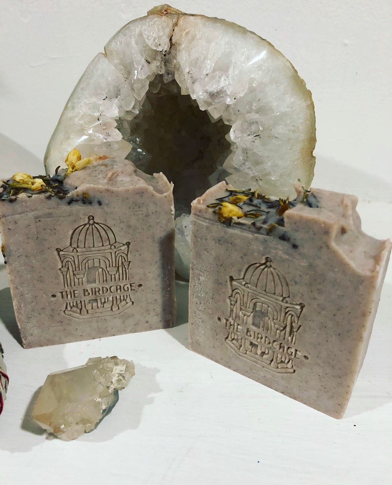 Clary Sage Handmade Soap ~ Pure Therapeutic Grade Essential Oils with Moroccan Rhassoul Clay w/ Black Walnut Powder