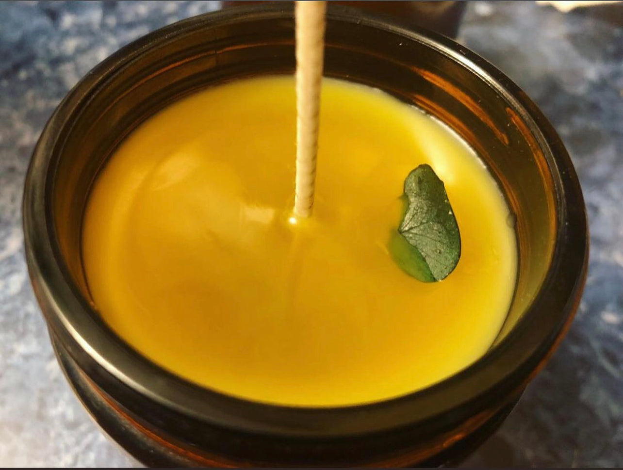 Eucalyptus & Sweet Orange Organic Beeswax Handmade Candles ~ Essential Oils* No Perfumes ~ Handmade by an Old Soul~*