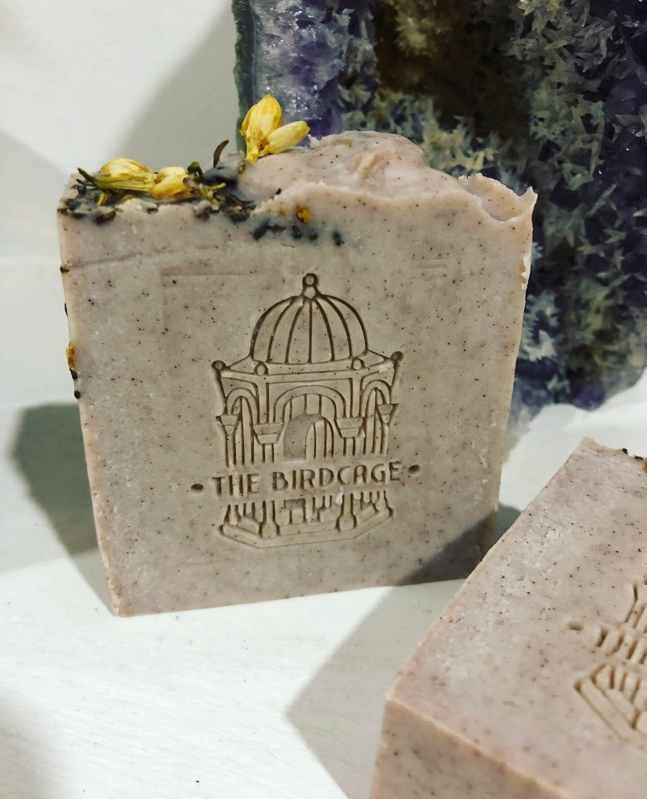 Clary Sage Handmade Soap ~ Pure Therapeutic Grade Essential Oils with Moroccan Rhassoul Clay w/ Black Walnut Powder