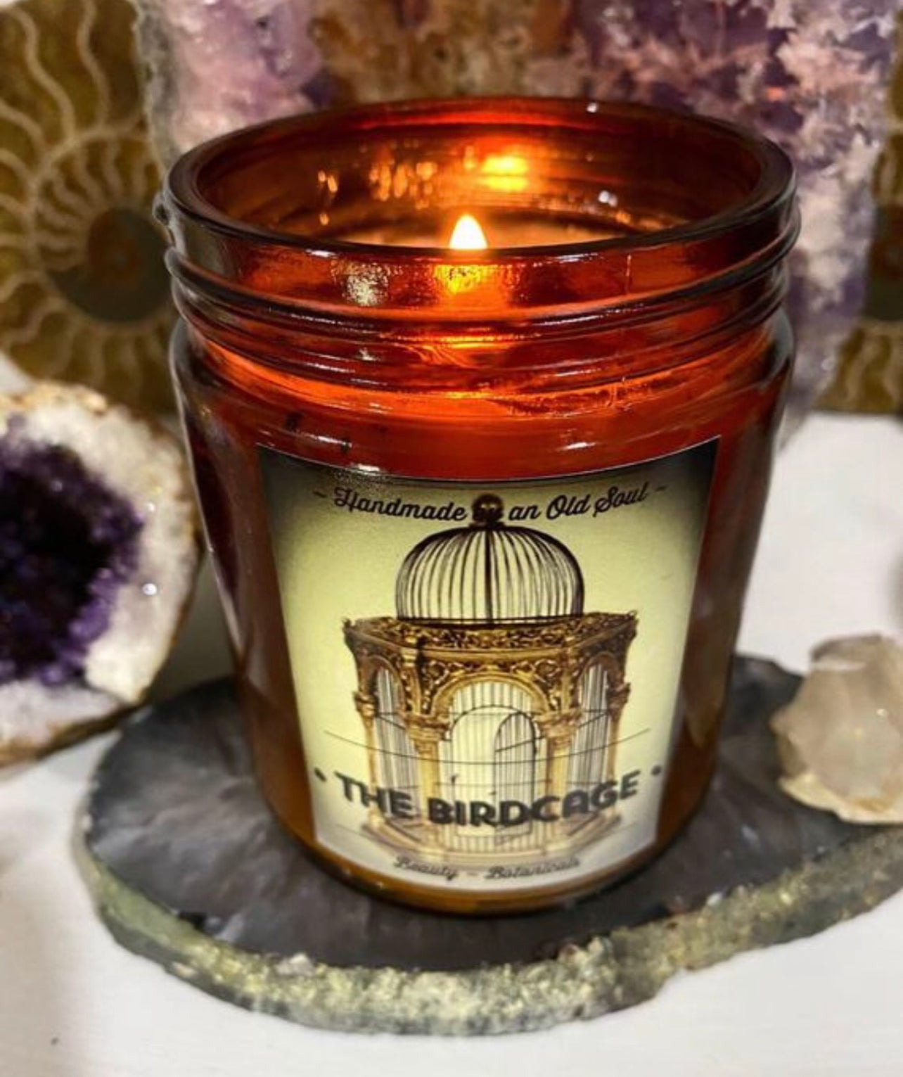 Birch & Eucalyptus Hand Poured candle ~ Essential Oils Only ~ All Natural~ No Fragrances~ No Chemicals~ Soy Free* Essential oil candle