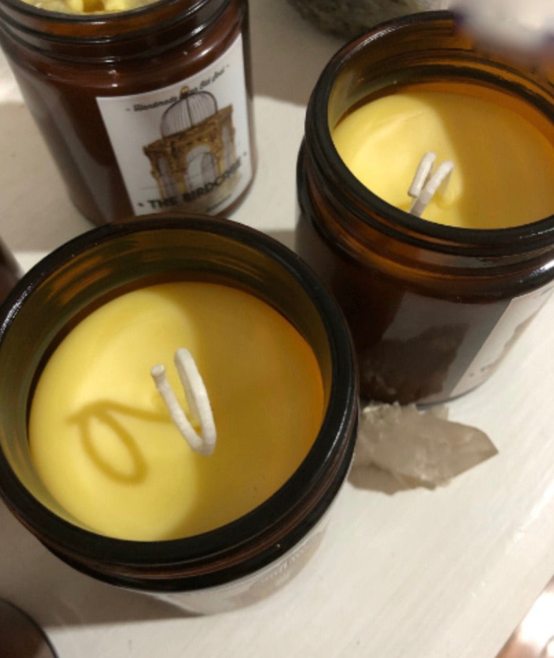 Creamsicle Candle ~ Orange & Vanilla ~ Essential Oil Handmade Candle ~ Soy Free* No Perfumes  ~Handmade by an Old Soul~*