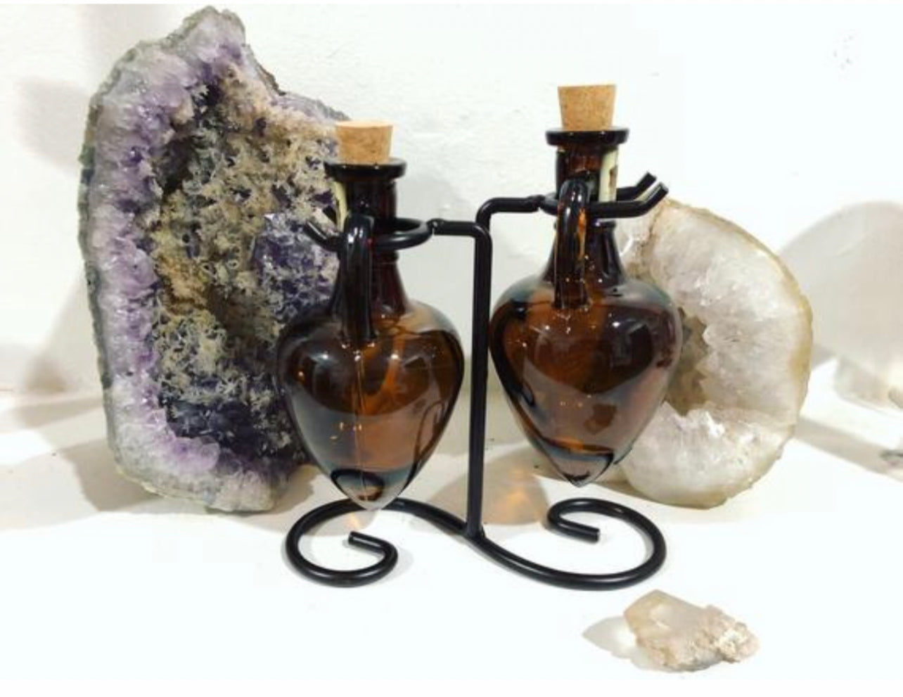 TIMELESS AURA* ~ Body Oil “Aura Drops” & “Timeless Toner” ~ in Amphora Amber glass vessels* ~ All Natural ~ Vegan~ Brighten your Aura*