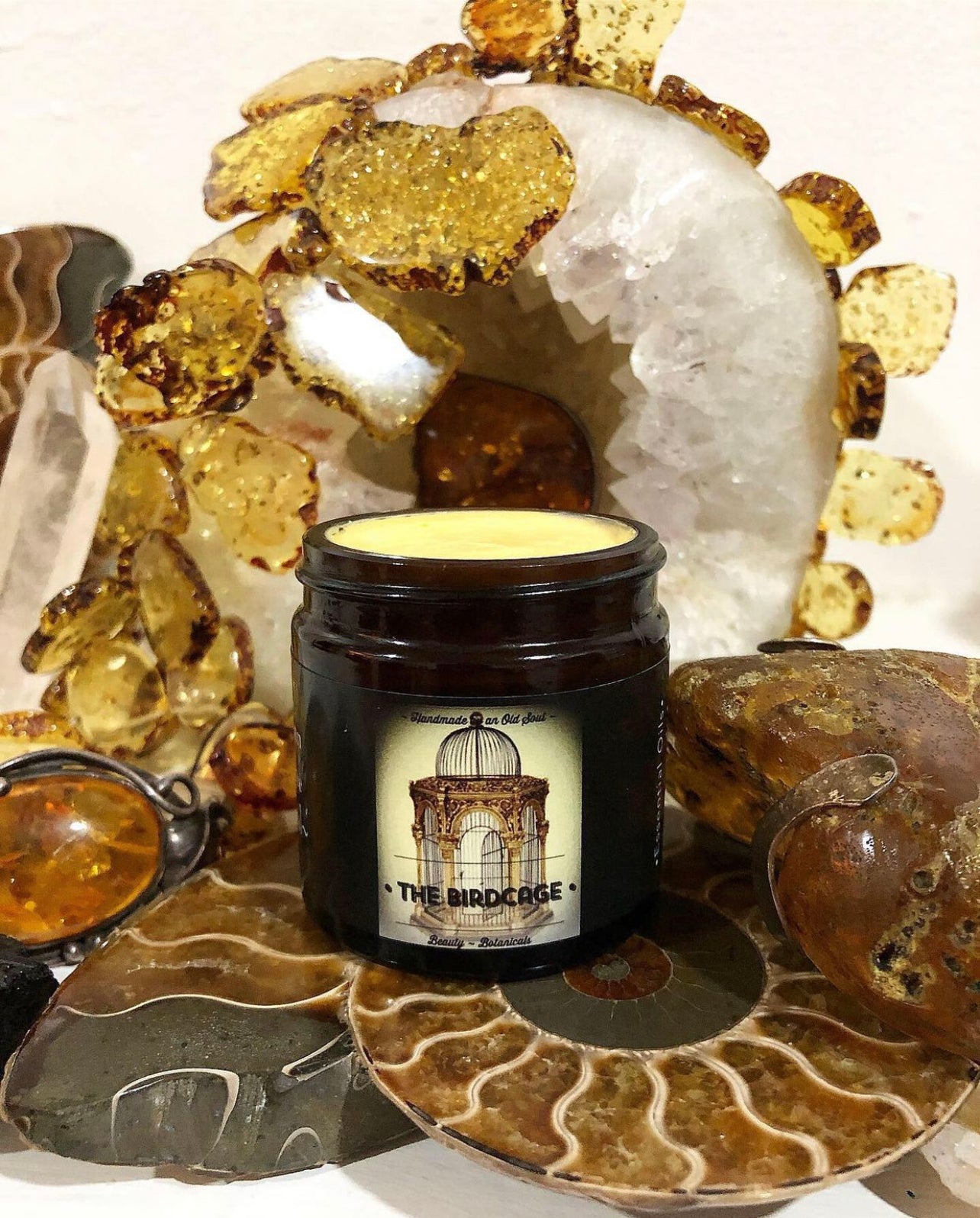 Fossilized amber online oil