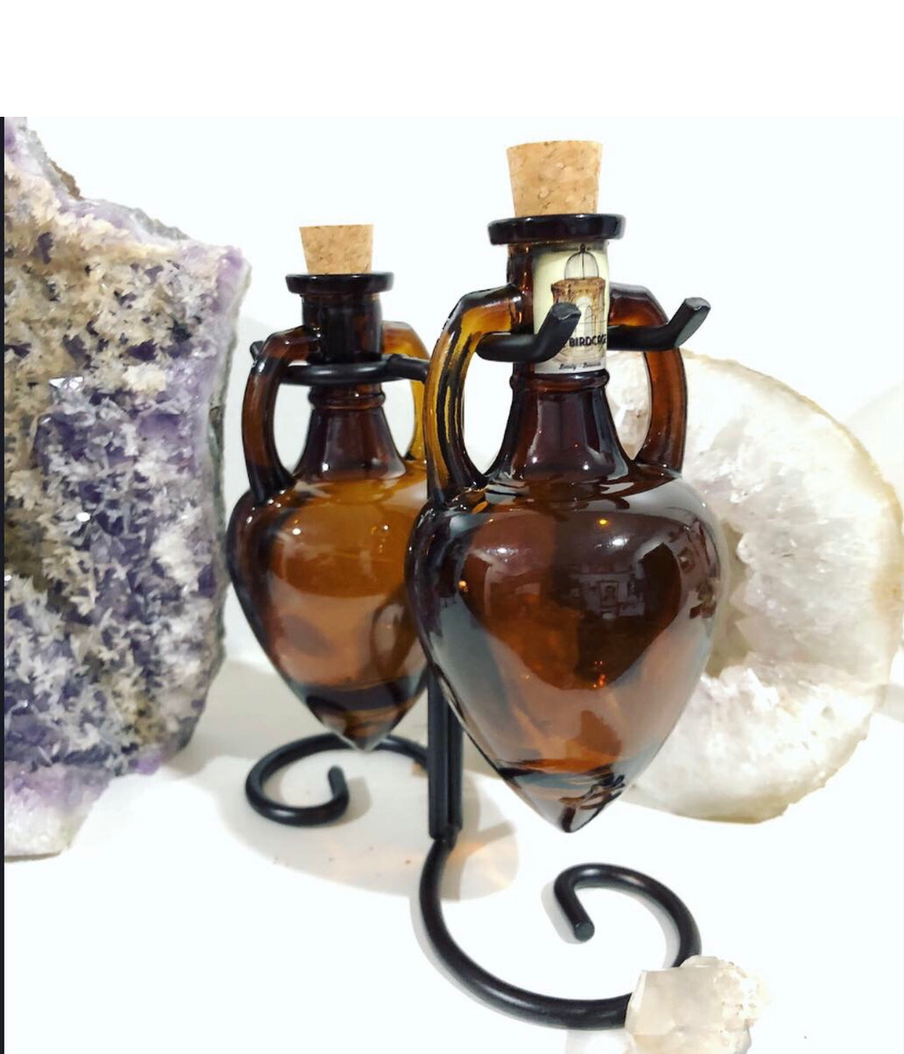 TIMELESS AURA* ~ Body Oil “Aura Drops” & “Timeless Toner” ~ in Amphora Amber glass vessels* ~ All Natural ~ Vegan~ Brighten your Aura*