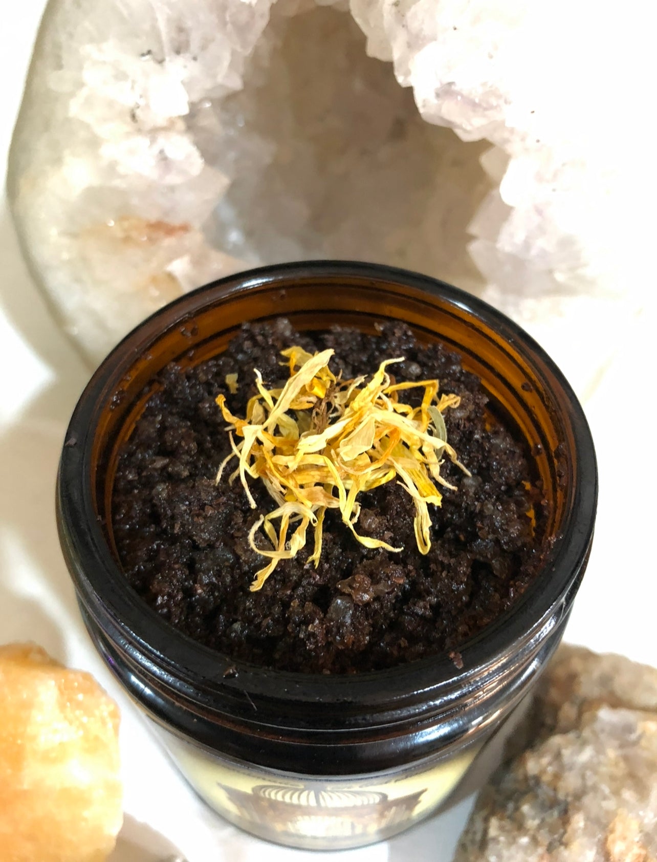 Citrus and Teatree Coffee Scrub ~ Organic / Vegan / Refreshing / Exfoliating / Moisturizing