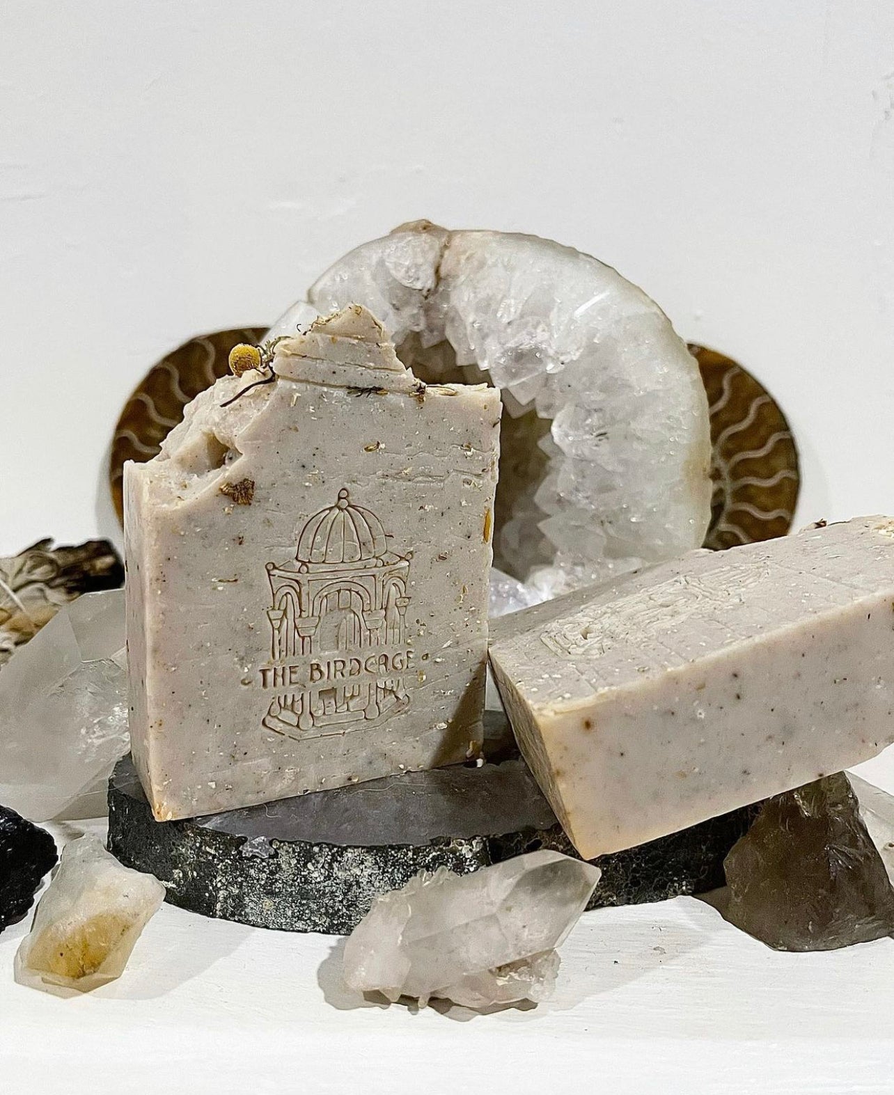 Sensitive Skin Calming Bar* ~ Calming Oatmeal Chamomile handmade Soap~ w/ Roman Chamomile Essential oil, Calming Calendula oil